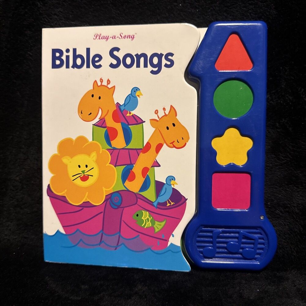 Vintage 2001 Baby's First Bible Songs Play-a-Song by Bedard Pauline